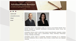 Desktop Screenshot of barrister.ee